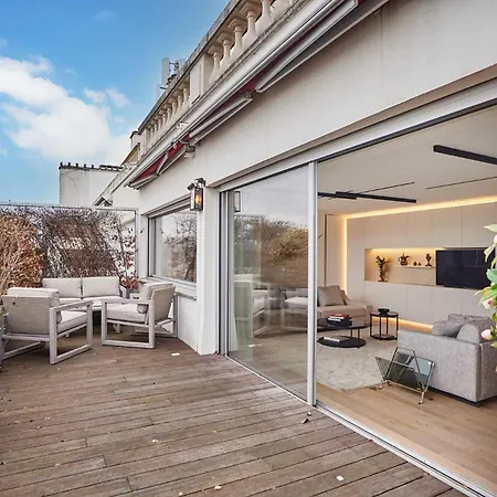 Apartment Rooftop Exceptionnel Trocadero Victor Hugo 16eme *